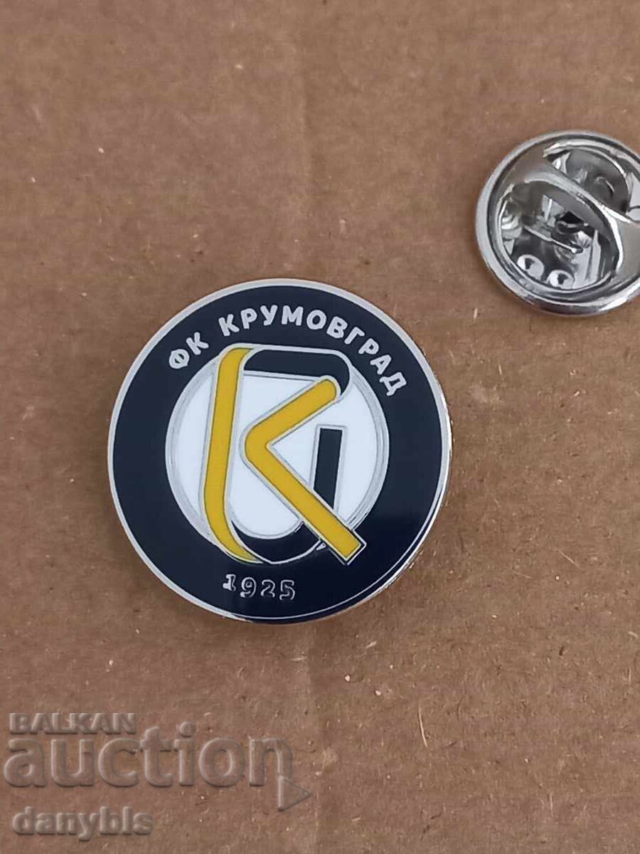 Football badge - Krumovgrad - enamel Football badge - Krumovgrad - enamel