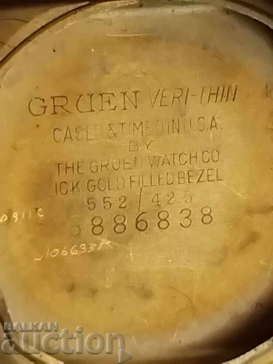 Swiss watch GRUEN 1930s - 6 Swiss watch GRUEN 1930s - 6