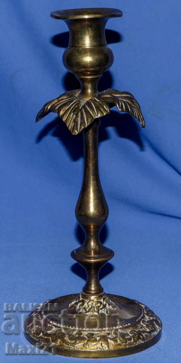 Δημοπρασία Διακοσμητικό μπρούτζινο κηροπήγιο