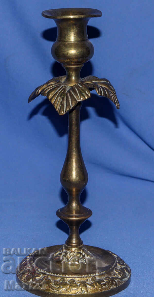 Διακοσμητικό μπρούτζινο κηροπήγιο