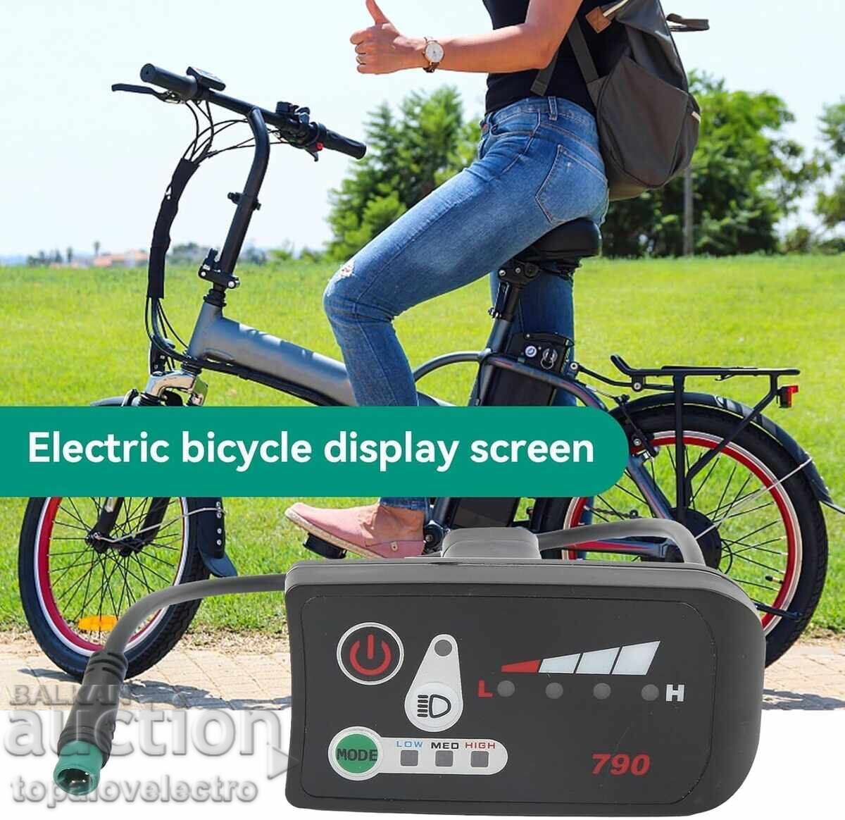 NEW! LCD Display for Electric Bicycle - 36V with price 19.00 BGN | € 9.71