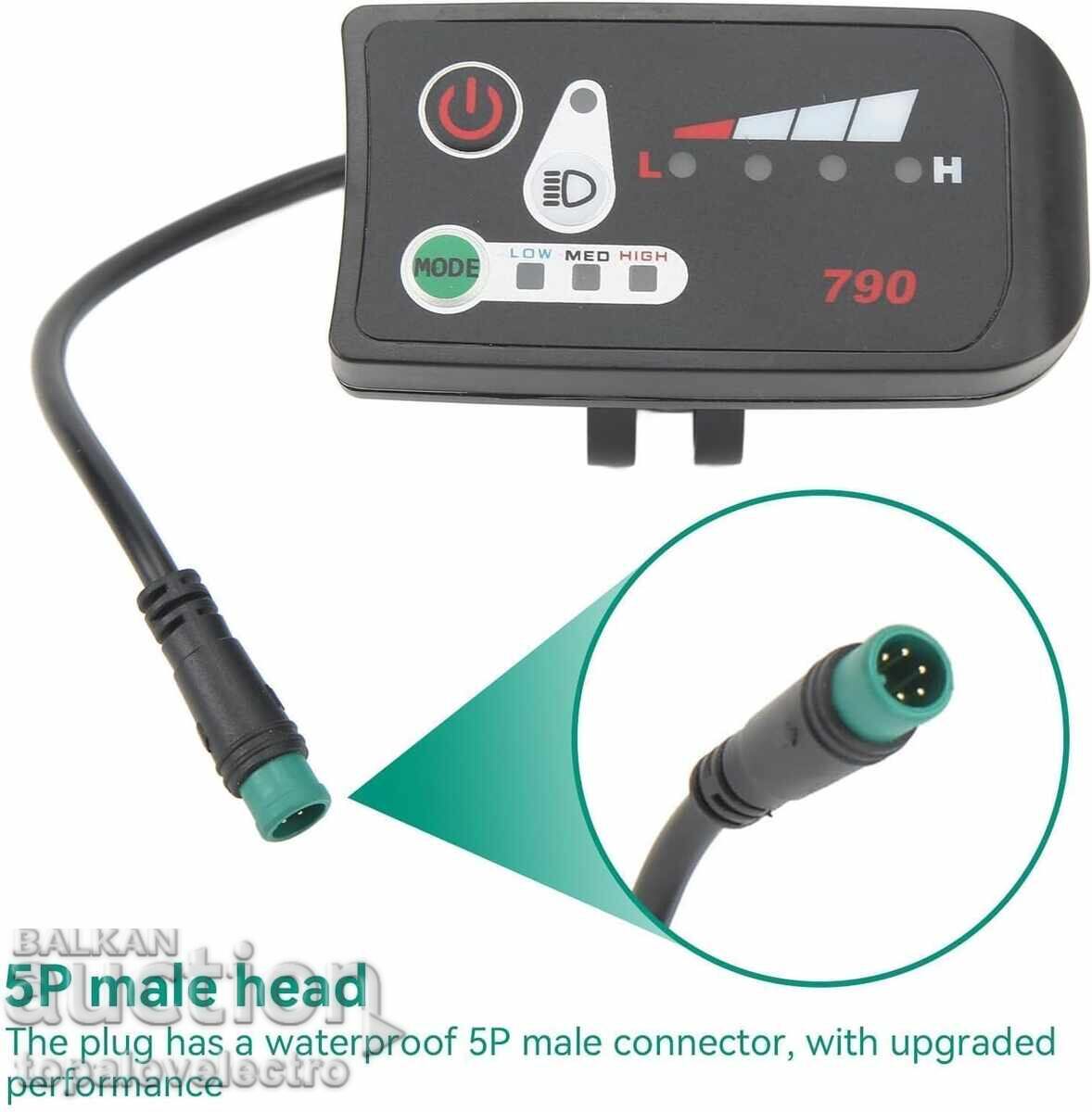 NEW! LCD Display for Electric Bicycle - 36V - 6