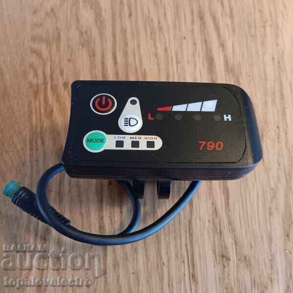 NEW! LCD Display for Electric Bicycle - 36V - 7