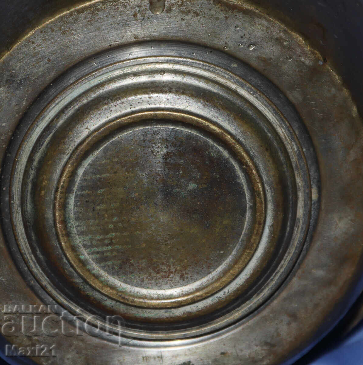 Antique German kerosene lamp - 7