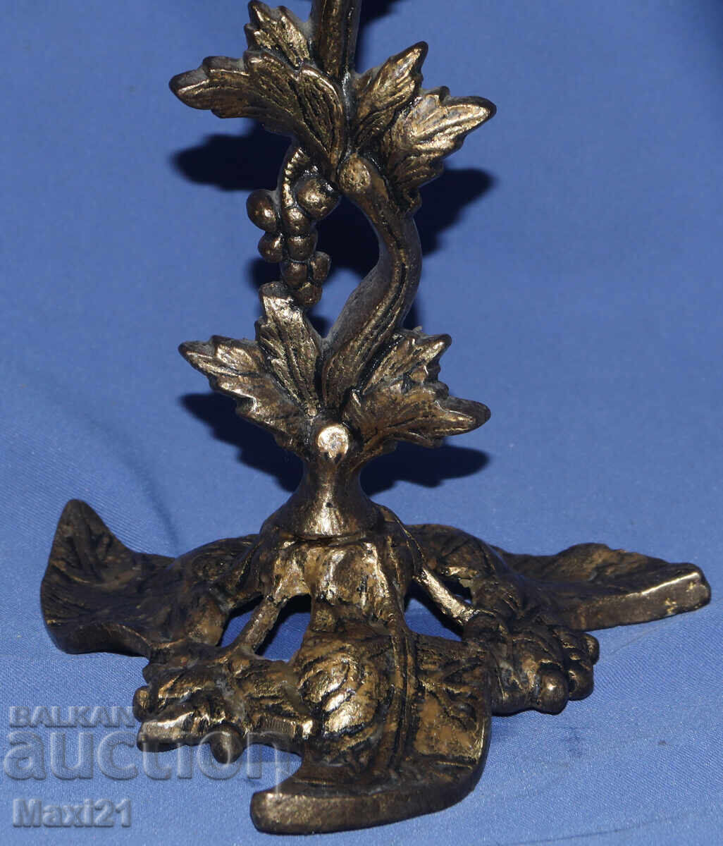 Sfeșnic decorativ din bronz - 6