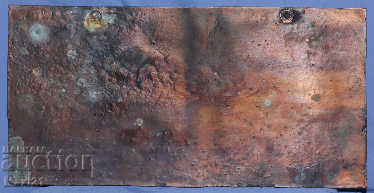 Βαρύ χάλκινο γλυπτό με σκηνές κυνηγιού - 7