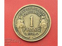 Franța-1 franc 1931