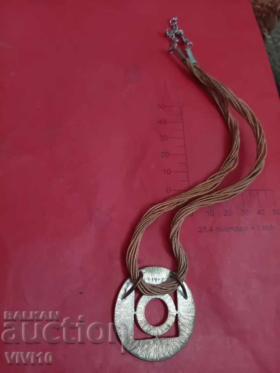 Antique enamel necklace with price 40.00 BGN | € 20.45