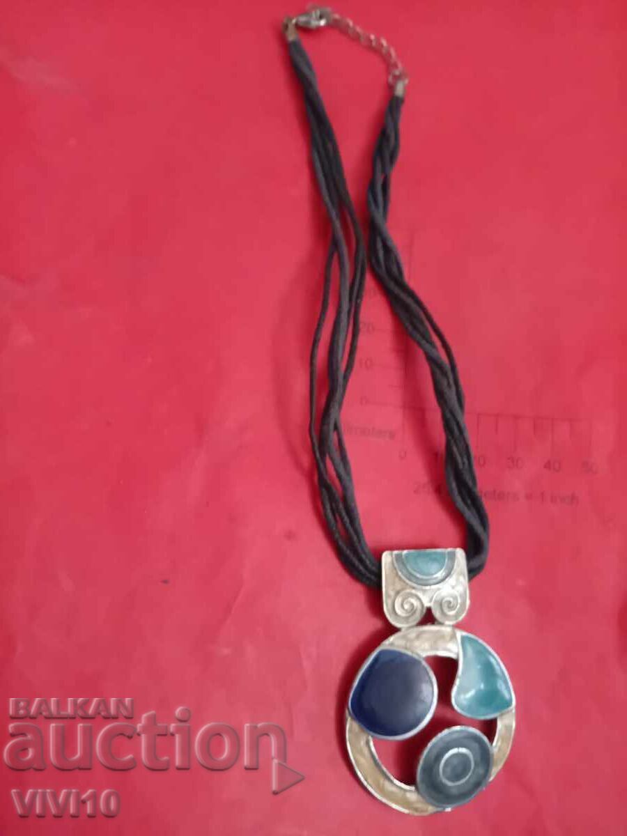 Antique enamel necklace Antique enamel necklace