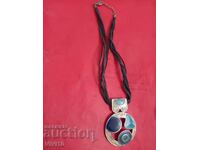 Colier vechi cu email