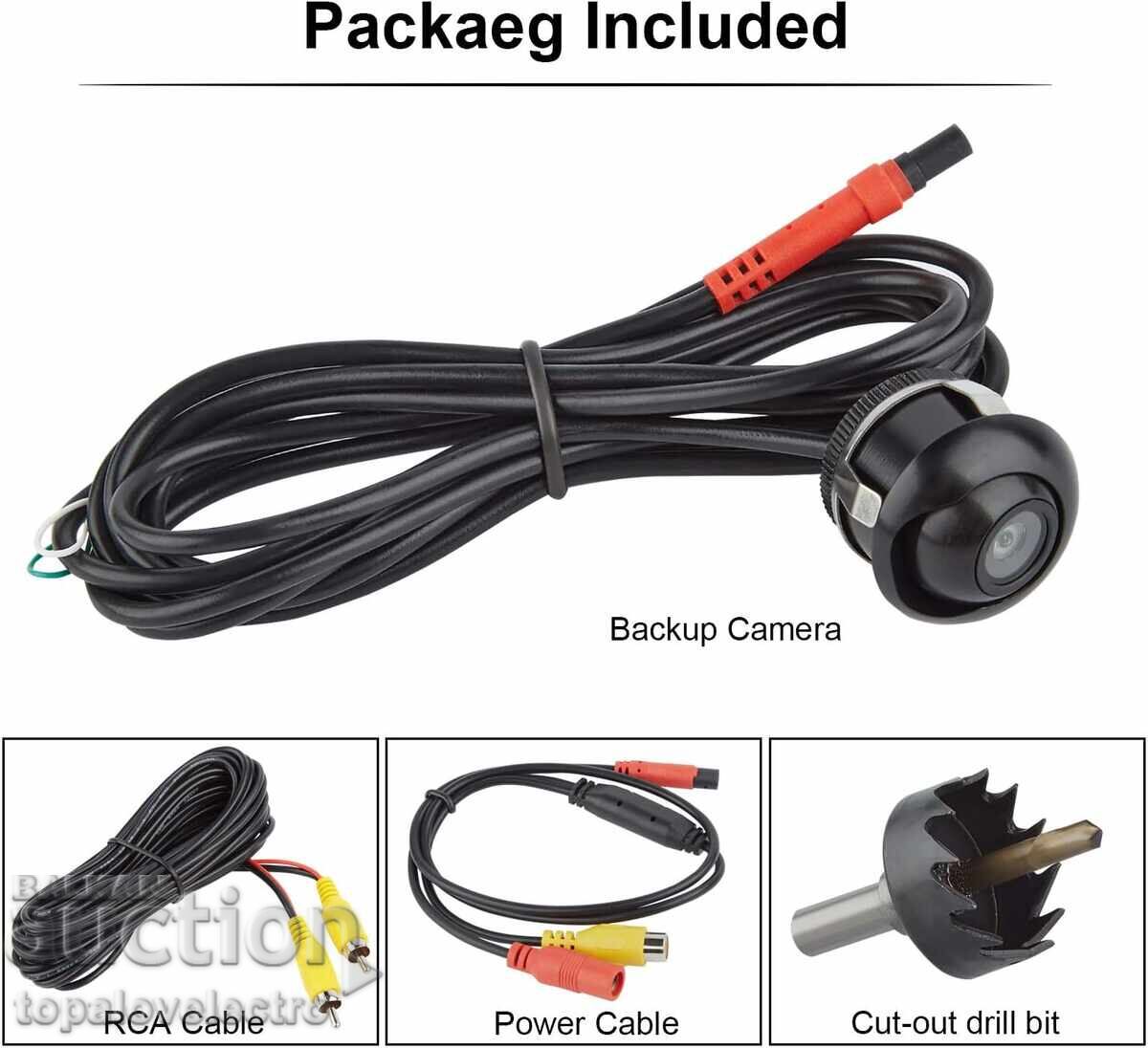 ΝΕΑ! Universal Μίνι κάμερα οπισθοπορείας - 5