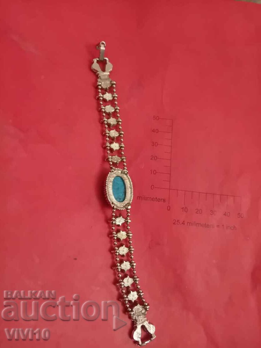 Antique turquoise bracelet with price 40.00 BGN | € 20.45