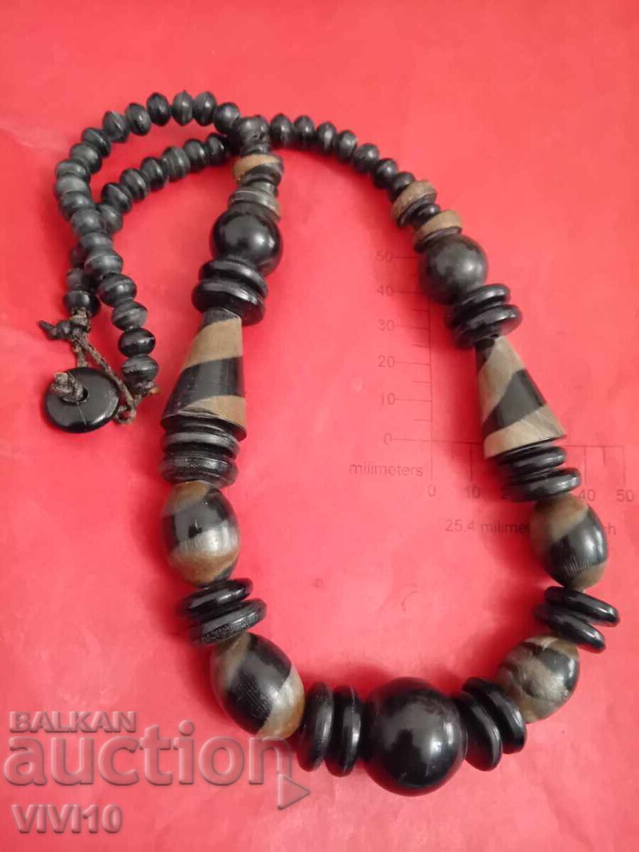 Antique bone necklace