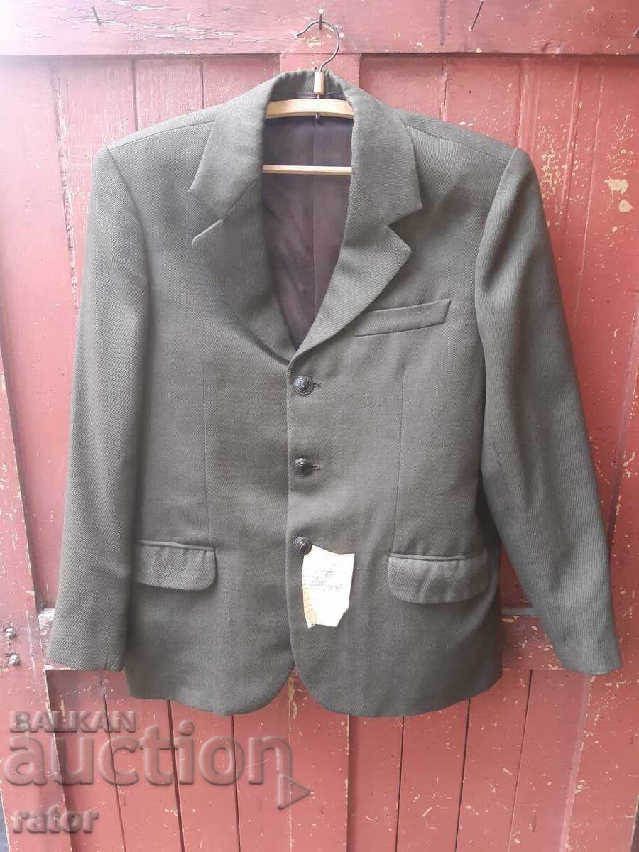 Sacou, uniformă de silvicultor - SILVICULTOR, PĂDURE, RPR Sacou, uniformă de silvicultor - SILVICULTOR, PĂDURE, RPR