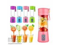 NOU! Blender portabil pentru fructe și legume cu baterie încorporată