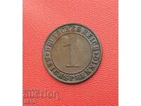 Γερμανία - 1 πφένιχ 1927 D-Μόναχο