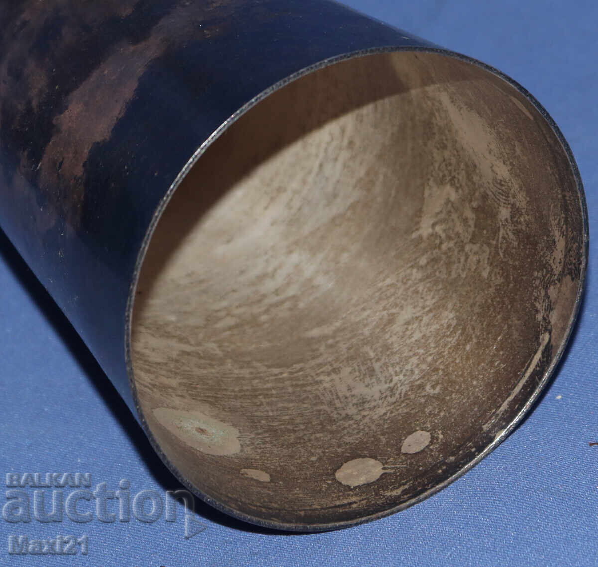 Ασημένιο παλιό κύπελλο βάζο - 7