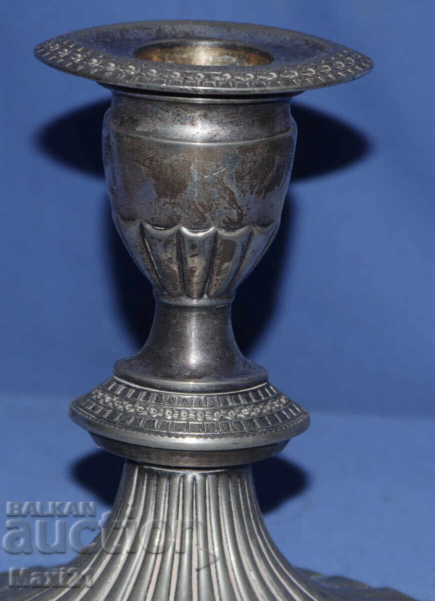 Falstaff England Silver-plated Candlestick with price 150.00 BGN | € 76.69 Falstaff England Silver-plated Candlestick with price 150.00 BGN | € 76.69