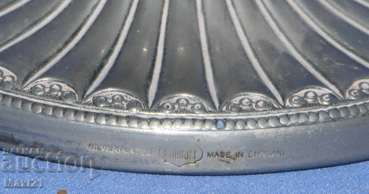 Auction Falstaff England Silver-plated Candlestick Auction Falstaff England Silver-plated Candlestick