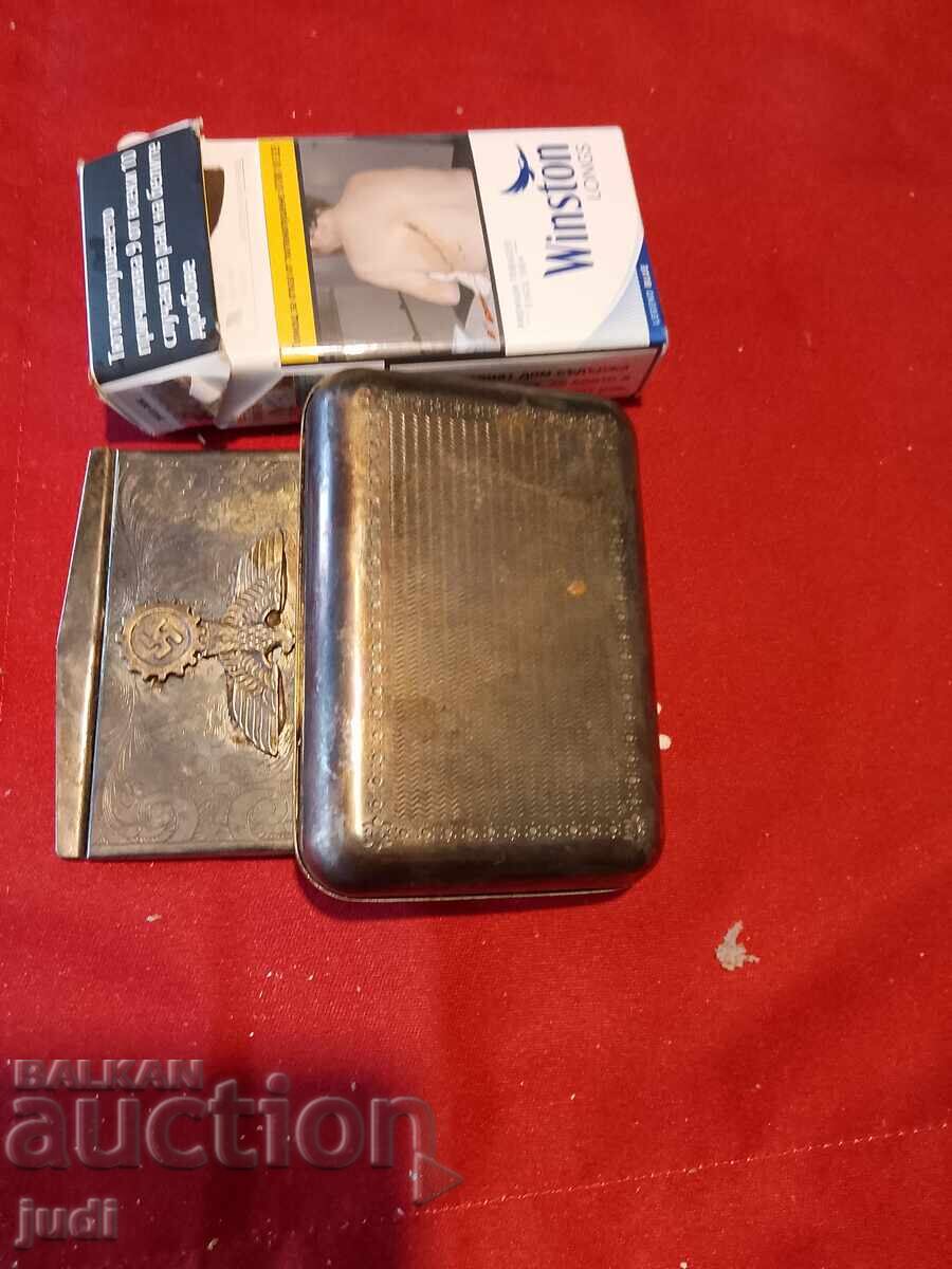 Auction  Third Reich Great Metal Snuff Box