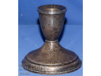 Vechi sfeșnic mic din argint sterling silver