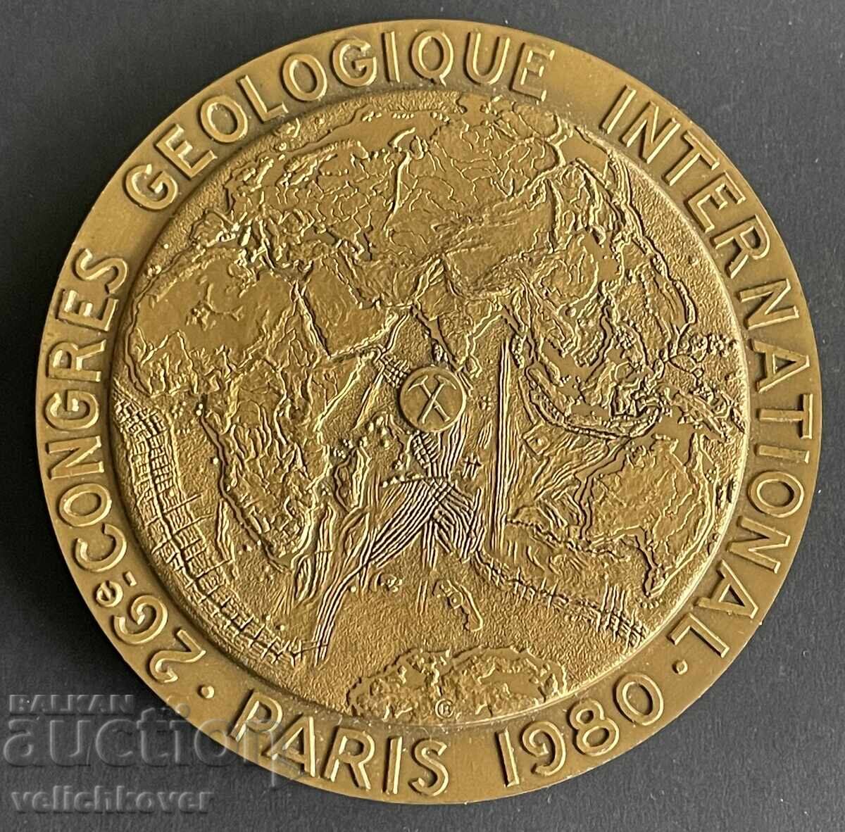 France Plaque of the 26th International Geological Congress