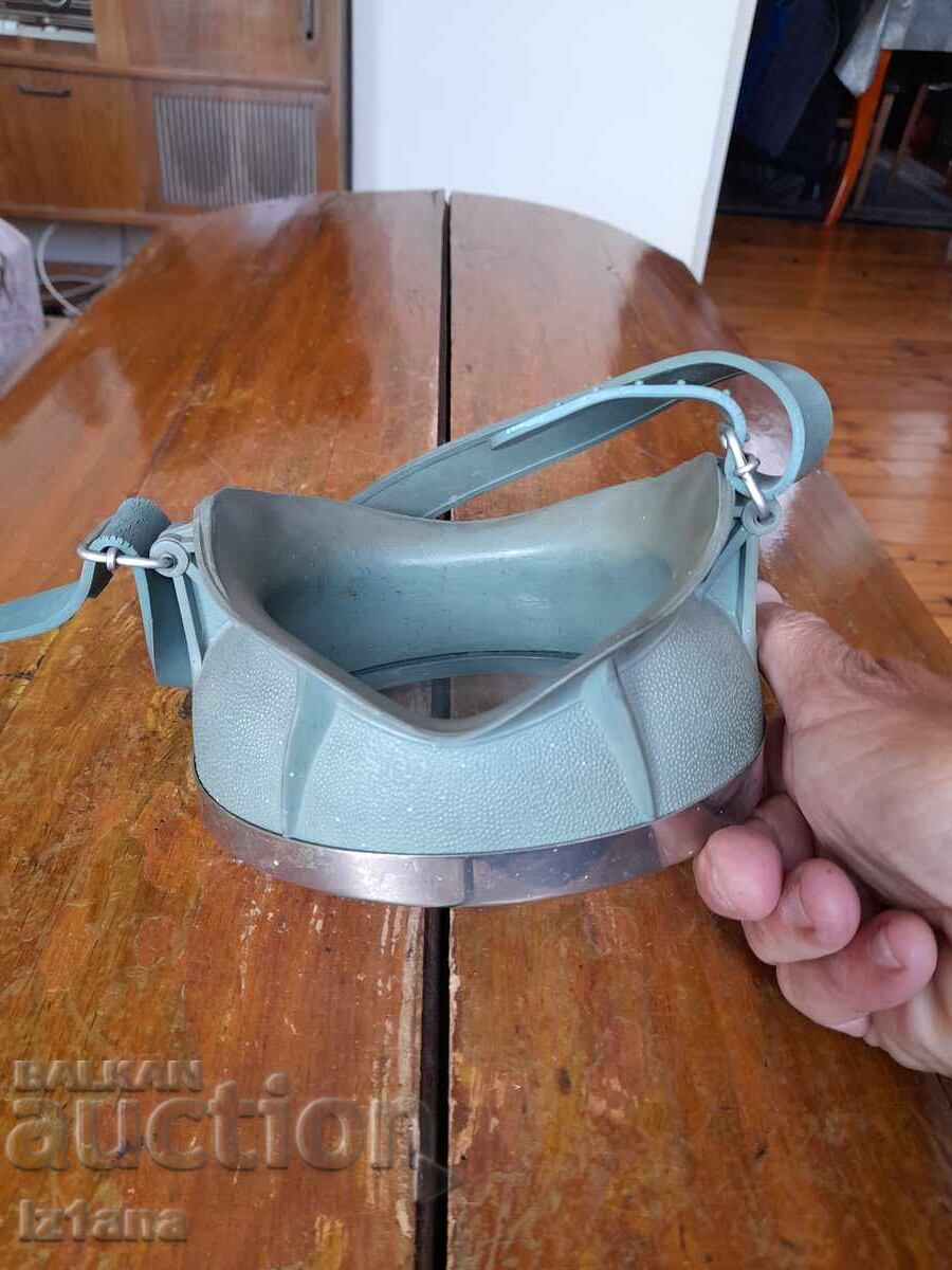 Old diving mask, swimming mask - 5