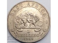 1 σελίνι 1948 Ανατολική Αφρική ασήμι