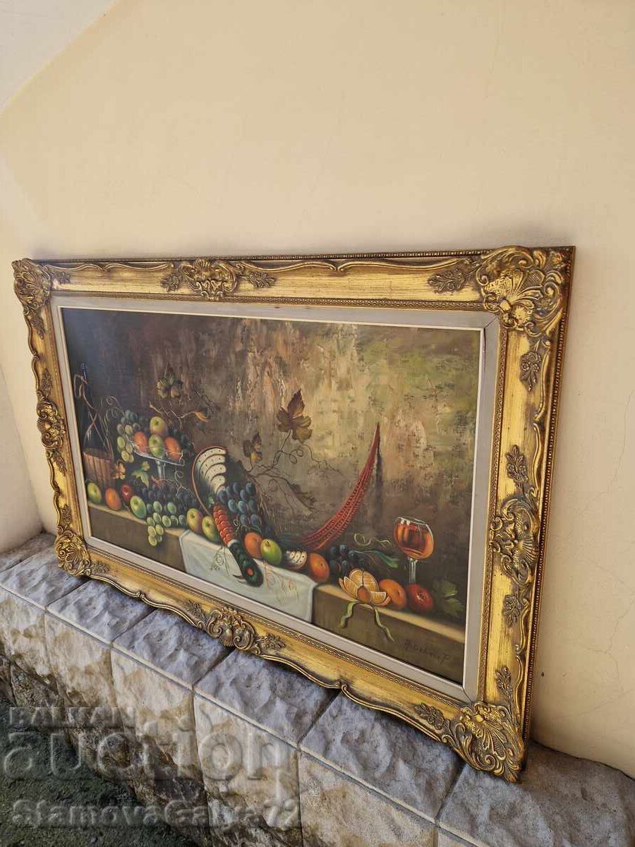 Superior, Huge, Masterful, Original Oil Painting on Canvas - 7