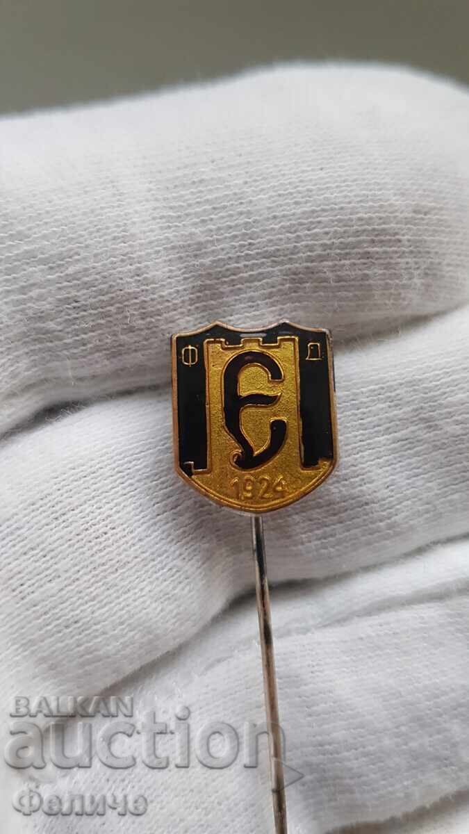 Колекционен знак, значка Футбол,Етър В. Търново 1924