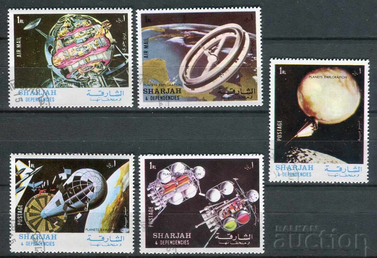 EAU/Sharjah 1971 CTO - Cosmos, cercetare spațială