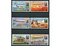 Madagascar 1976 CTO - Aviație, dirijabile