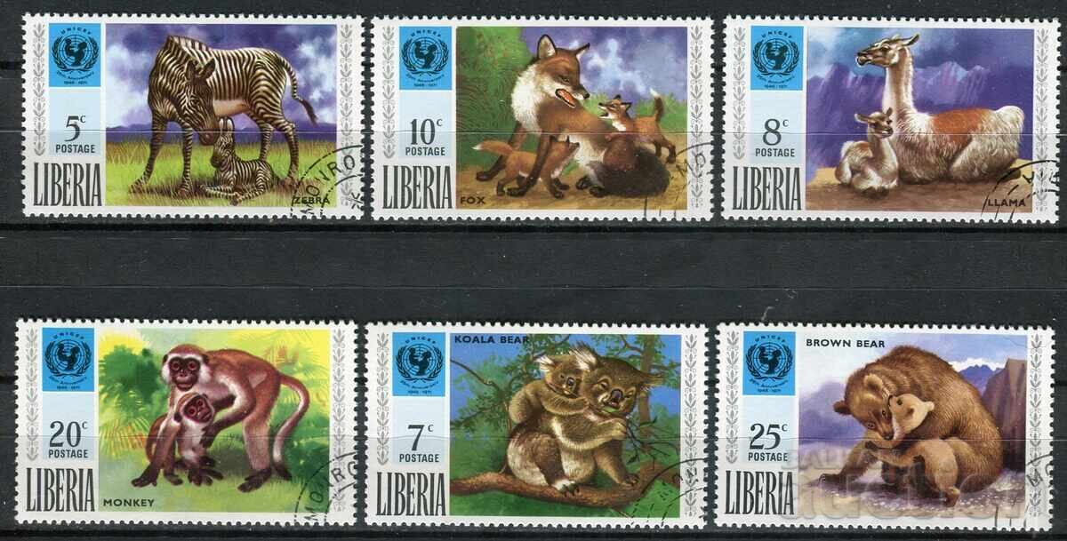 Λιβερία 1951 CTO - Πανίδα, άγρια ζώα