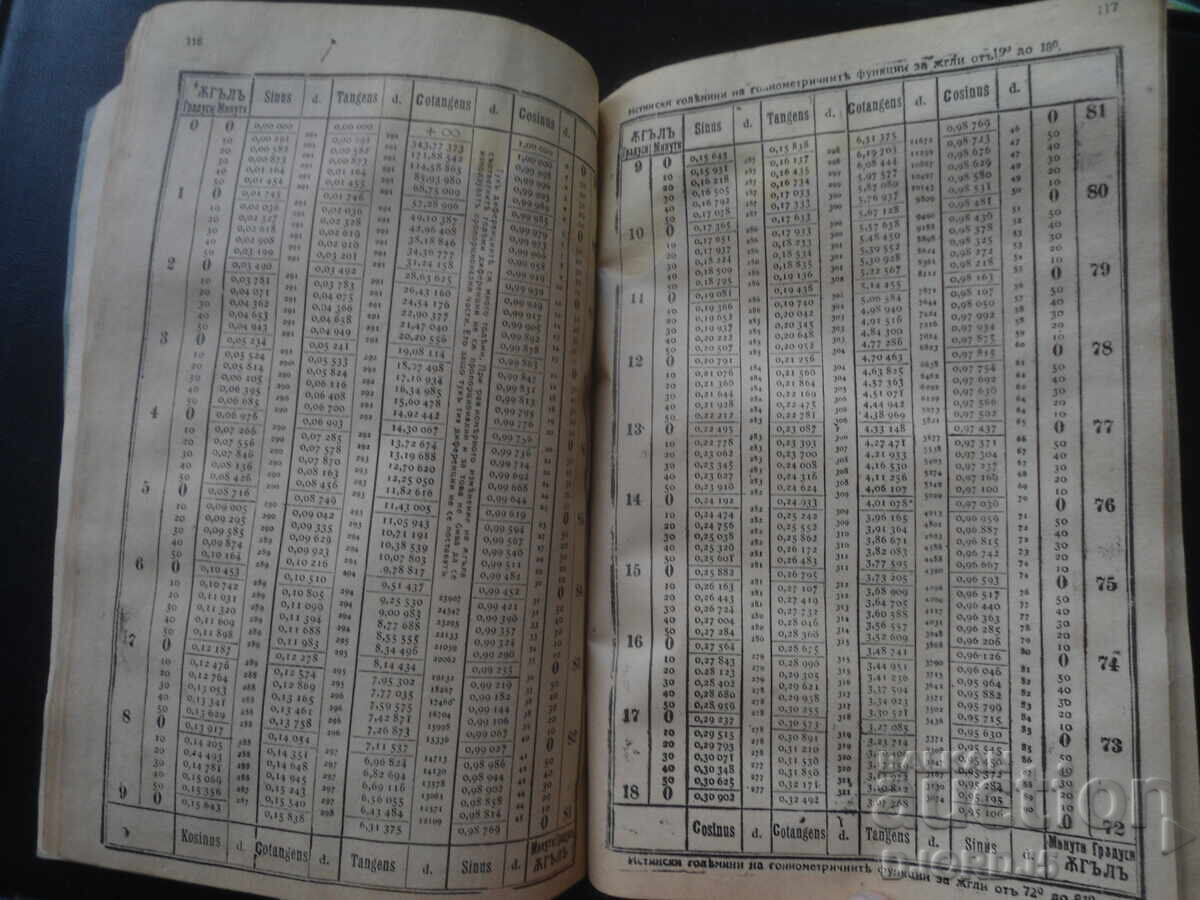 TABELE LOGARITMICE.... 1942 god - 6