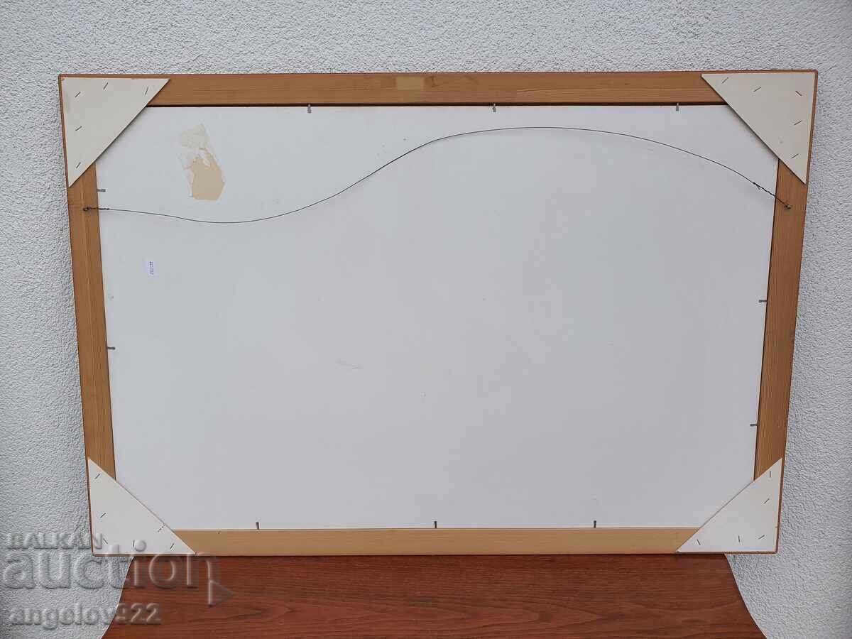 Large Original Oil Painting on Fiberboard!!! - 7