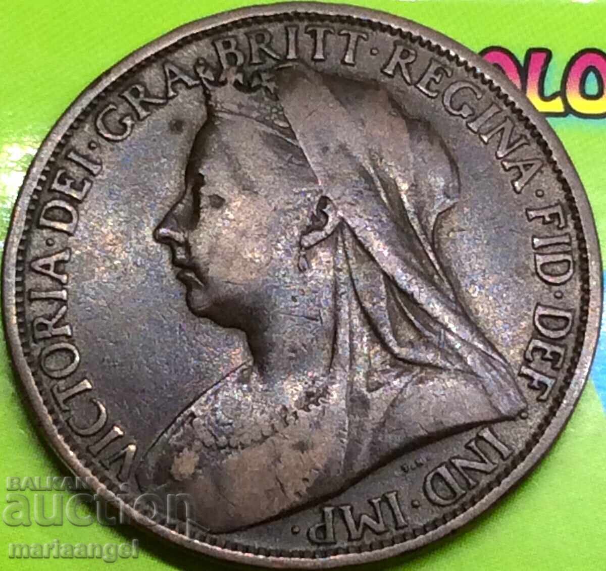 Δημοπρασία Μεγάλη Βρετανία 1 Penny 1900 30mm Χάλκινο Δημοπρασία Μεγάλη Βρετανία 1 Penny 1900 30mm Χάλκινο