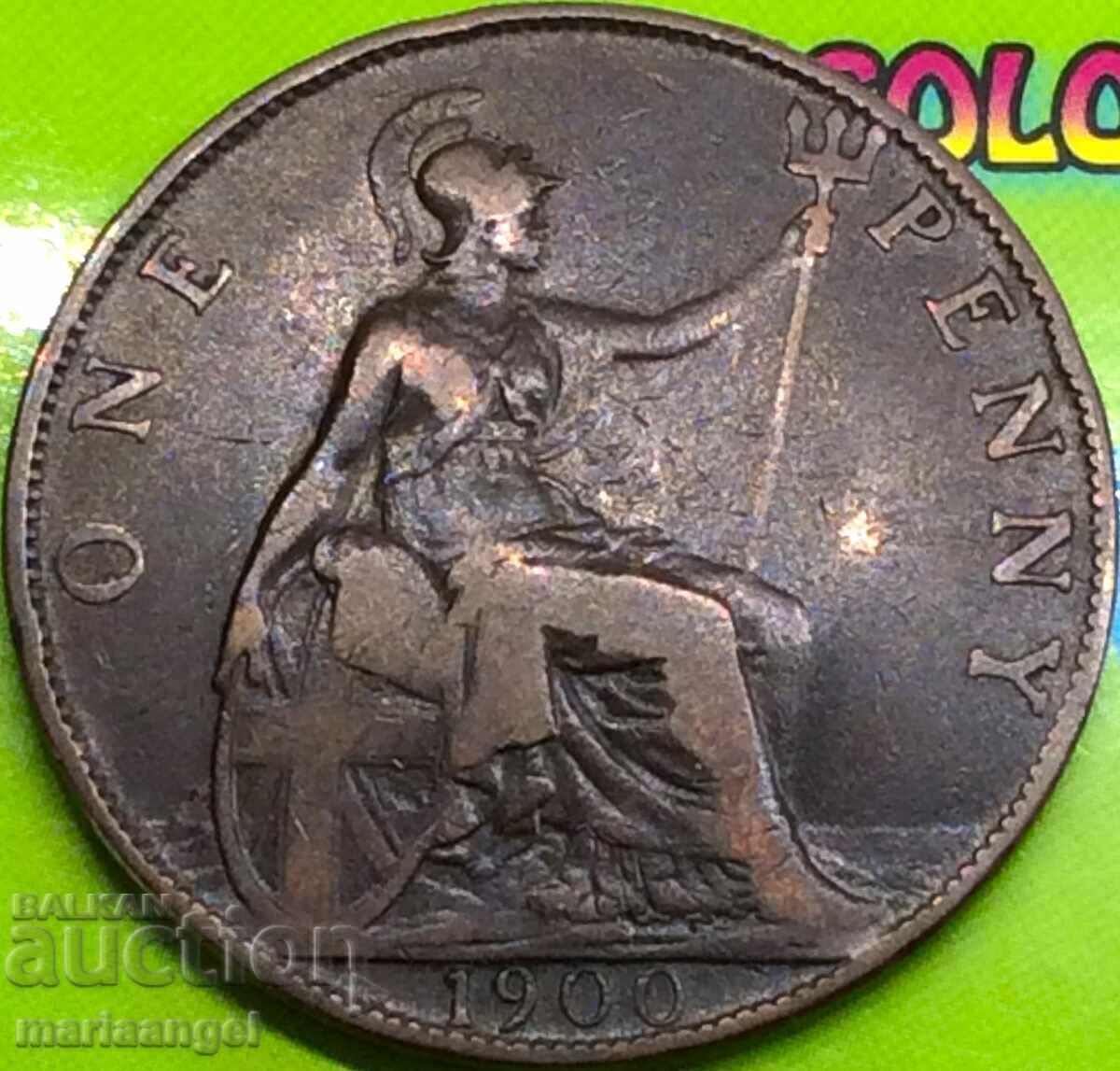 Παράδοση Μεγάλη Βρετανία 1 Penny 1900 30mm Χάλκινο Παράδοση Μεγάλη Βρετανία 1 Penny 1900 30mm Χάλκινο