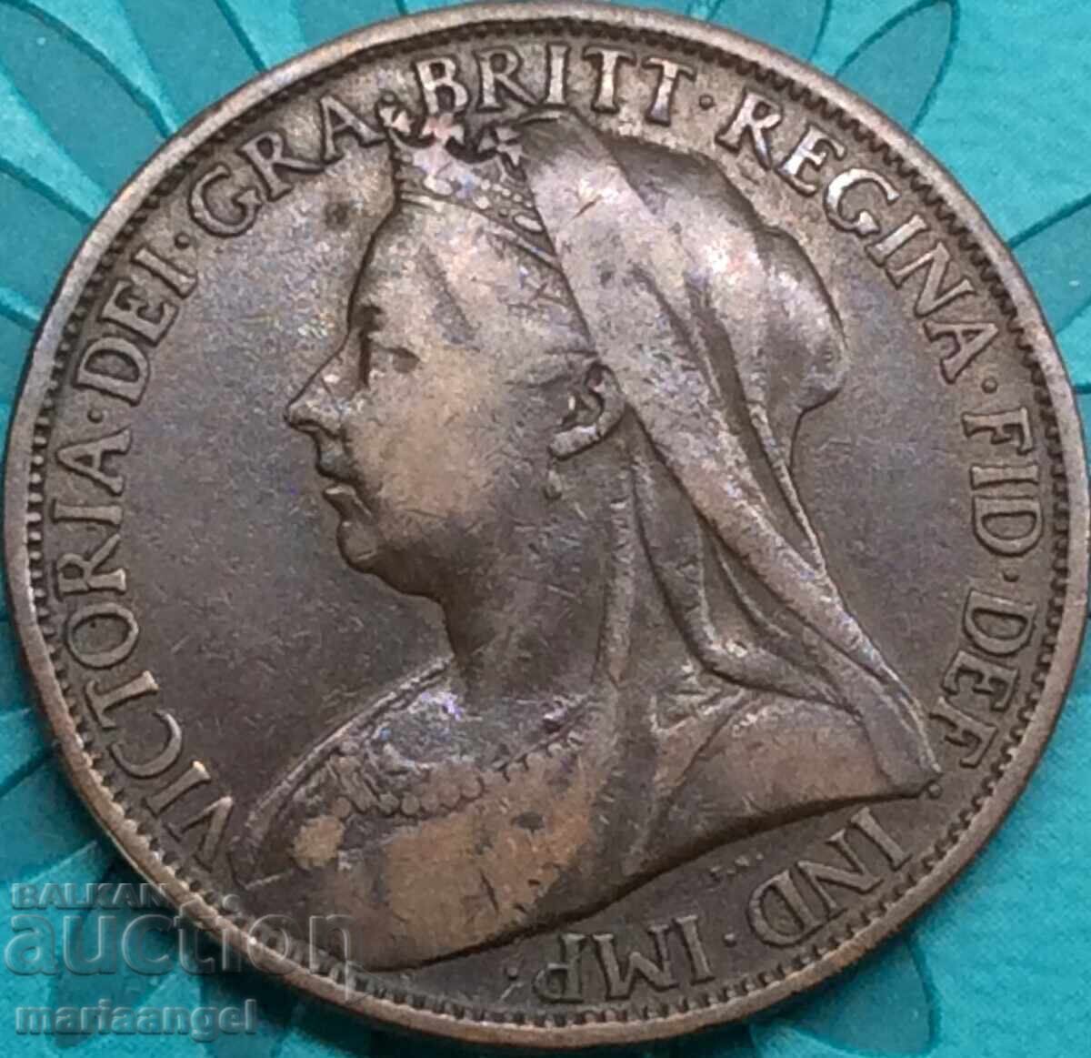 Μεγάλη Βρετανία 1 Penny 1900 30mm Χάλκινο - 7 Μεγάλη Βρετανία 1 Penny 1900 30mm Χάλκινο - 7