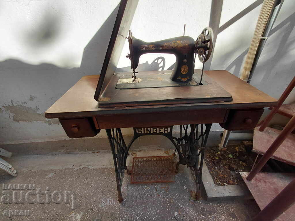 Шевна машина Singer Германия - работеща ,началото на XX век - 5 Шевна машина Singer Германия - работеща ,началото на XX век - 5