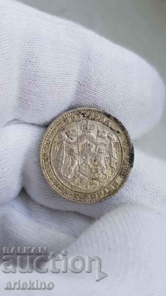 Delivery of Bulgarian Princely Silver Coin 1 Lev 1882 Delivery of Bulgarian Princely Silver Coin 1 Lev 1882