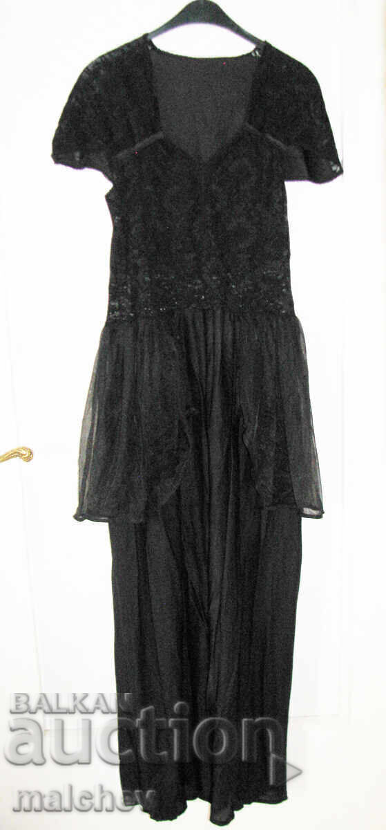 Theatrical Carnival Dress 1923 lace veil, excellent with price 4.00 BGN | € 2.05