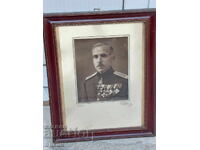 Large size photograph of a Bulgarian officer 1934