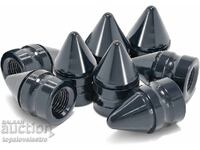 NOU! Capace din aluminiu pentru supape auto – set 8