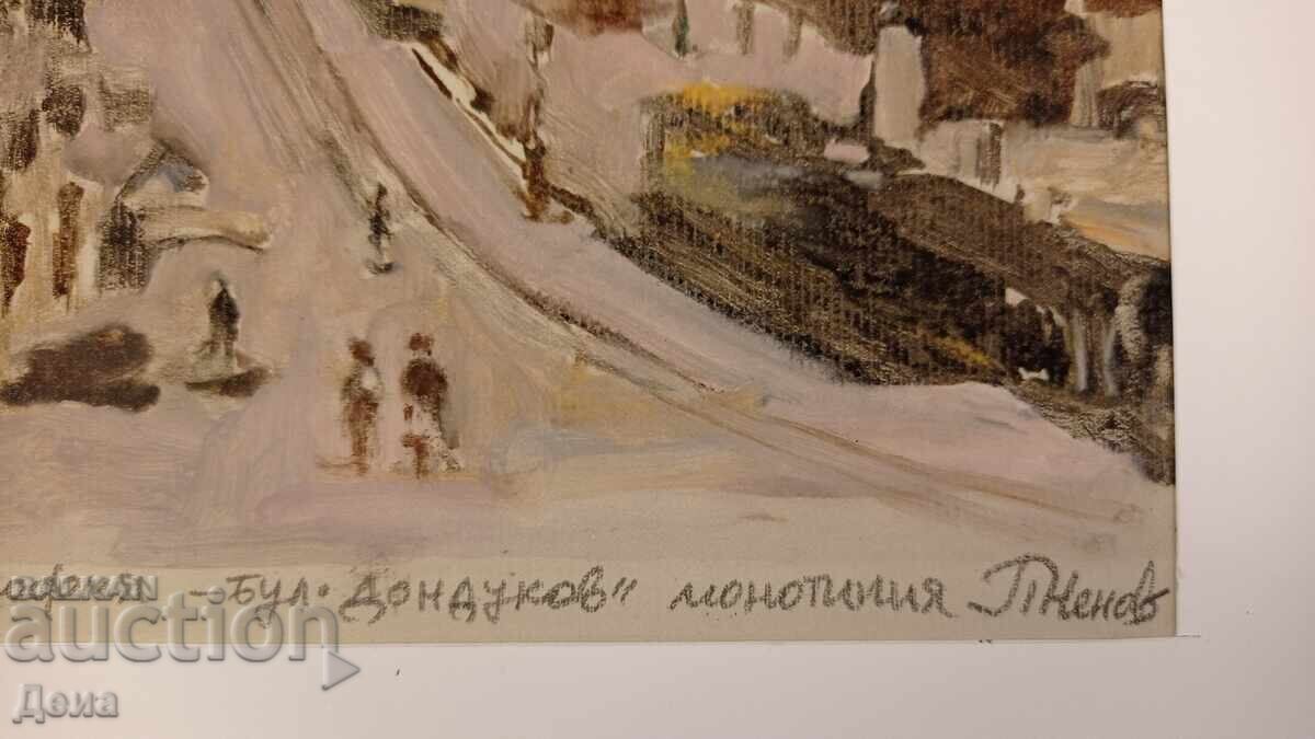 Delivery of Peter Nenov monotype