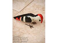 Vechiă Jucărie Mecanică pentru Copii Rusă Ciocănitoare Anii 1960