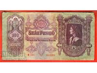 HUNGARY 100 Pengő issue 1930