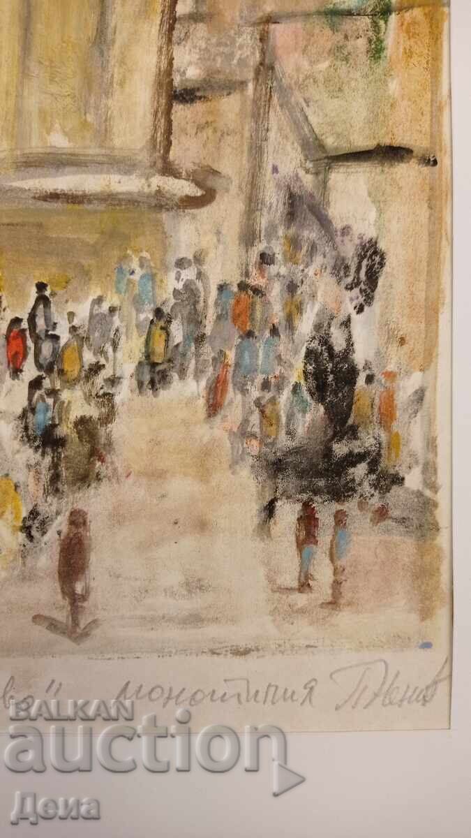 Delivery of Peter Nenov monotype