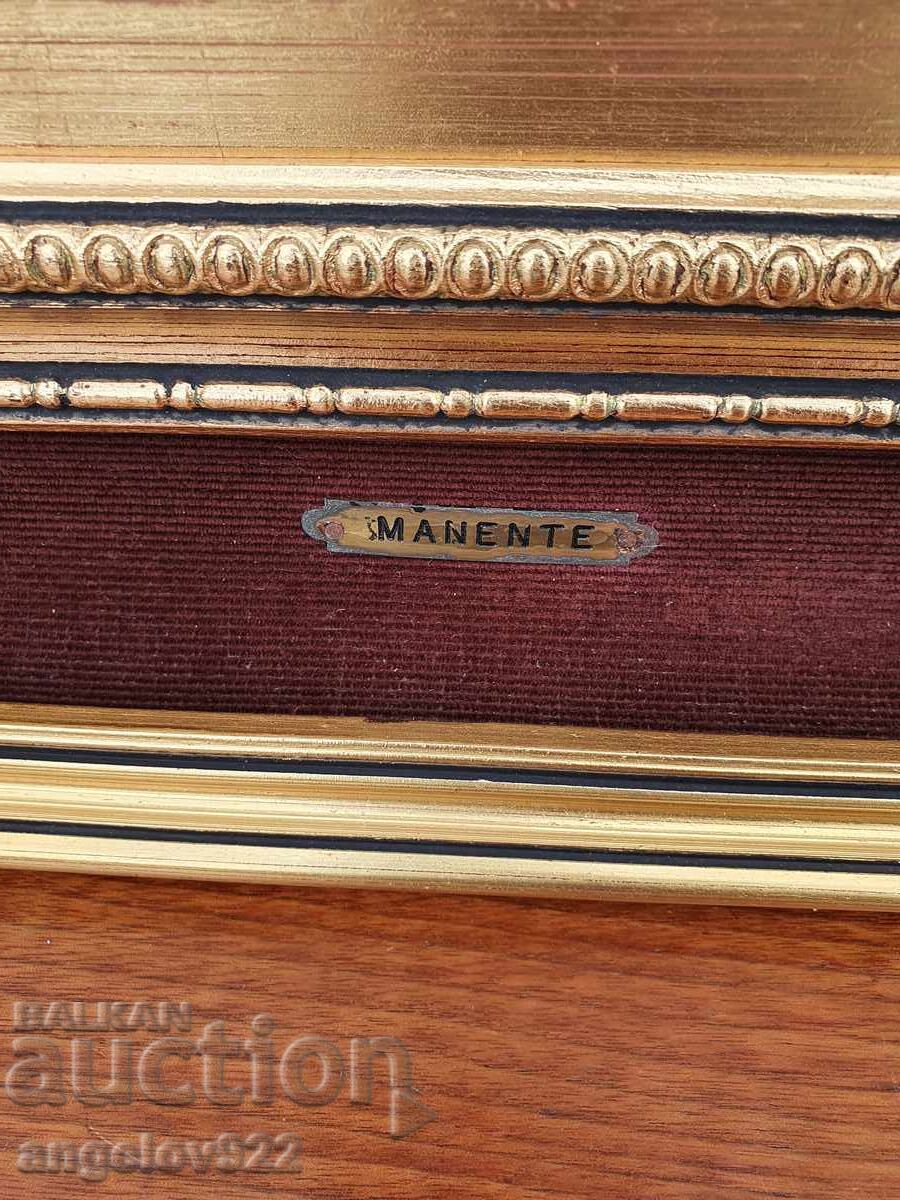 Original Oil Painting on Fiberboard by MANENTE - 6 Original Oil Painting on Fiberboard by MANENTE - 6