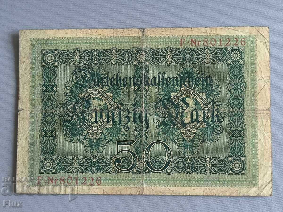 Reich Banknote - Germany - 50 Marks | 1914 Reich Banknote - Germany - 50 Marks | 1914