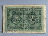 Bancnotă Reich - Germania - 50 mărci | 1914